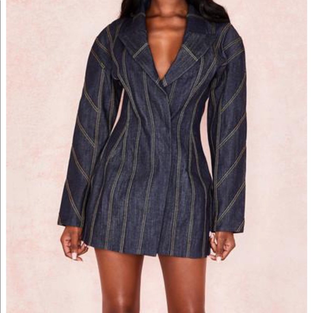 House of cb London xs denim dress